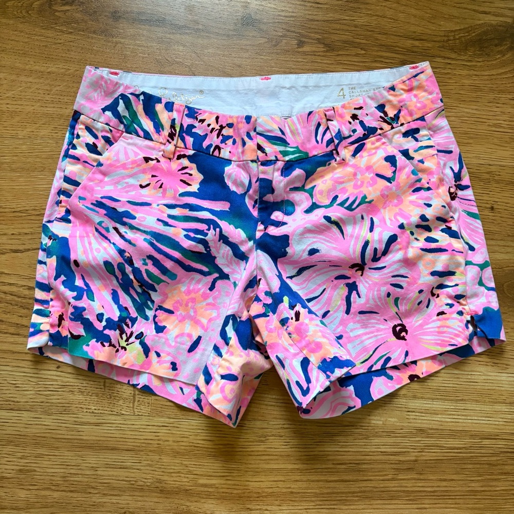Lilly Pulitzer Stretch Shorts Callahan 5” 4